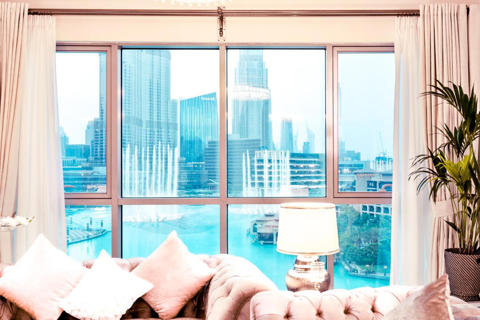 Elite Royal Apartment - Full Burj Khalifa & Fountain View - Opal - 2 Bedrooms Plus 1 Open Bedroom Without Partition Dubai Exterior foto