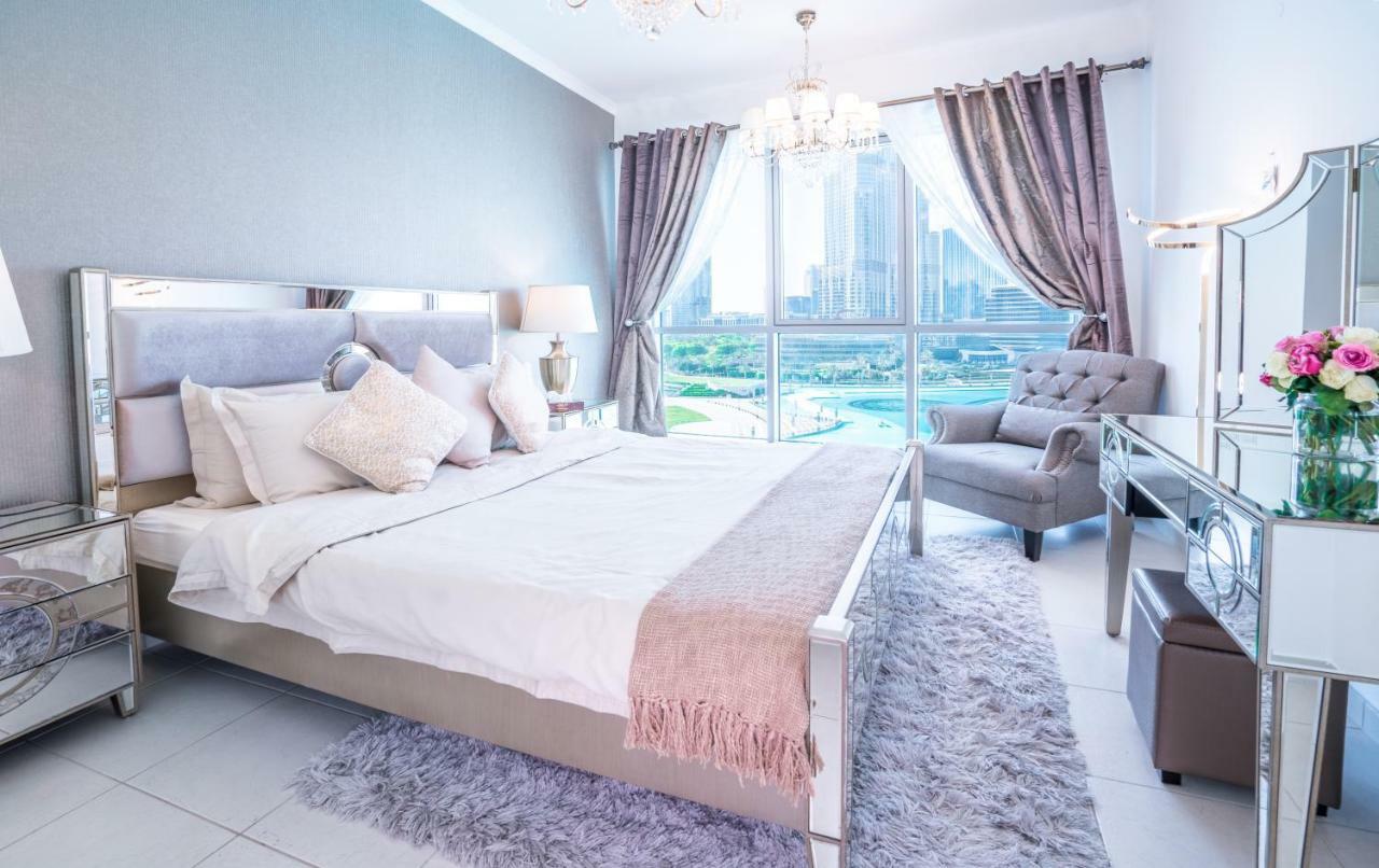 Elite Royal Apartment - Full Burj Khalifa & Fountain View - Opal - 2 Bedrooms Plus 1 Open Bedroom Without Partition Dubai Exterior foto